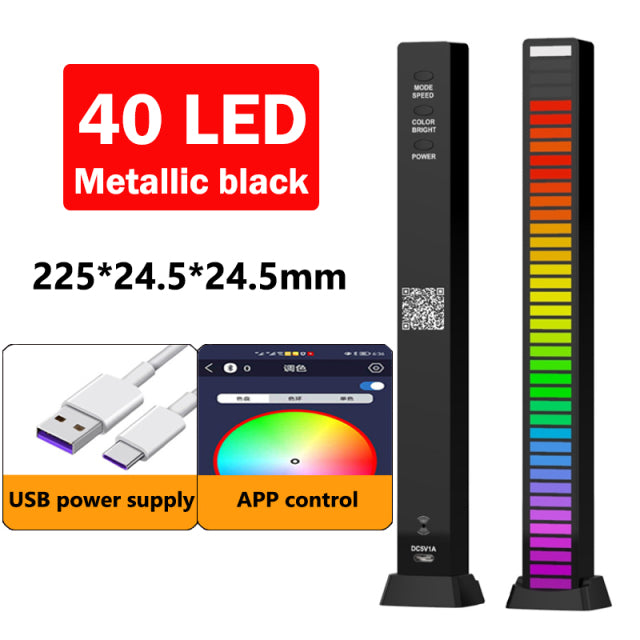 LED Light RGB Sound Control